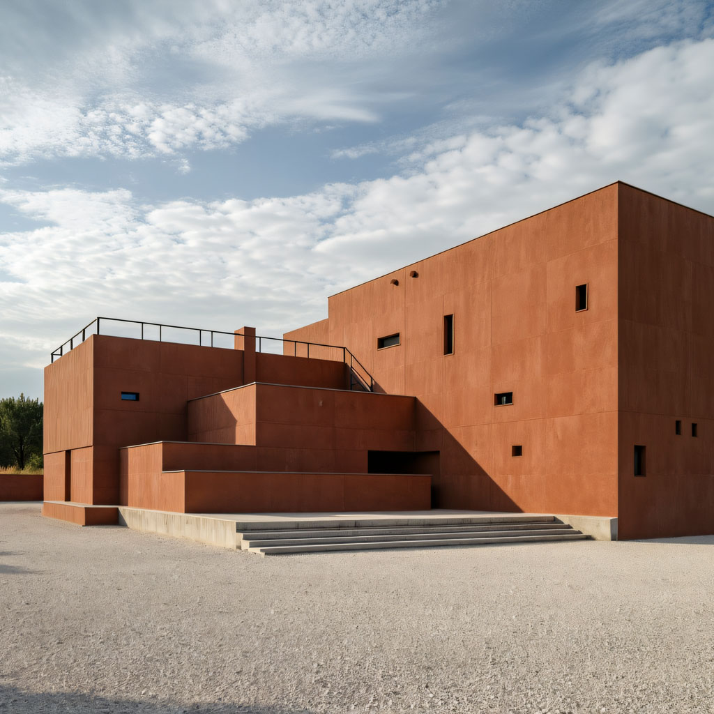 Masa Monumental & Vacío — Registro Exterior